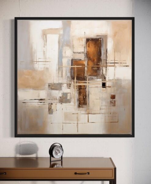 لوحة جدارية فنية مودرن بيلس - قماش كانفس