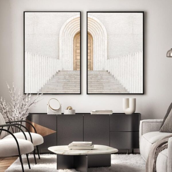 لوحتين جدارية كانفس - أرتش ستيبس