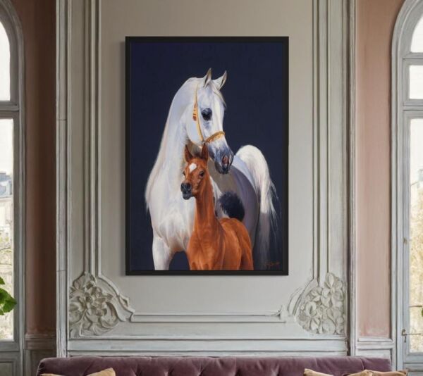 Horse Wall Art - Canvas