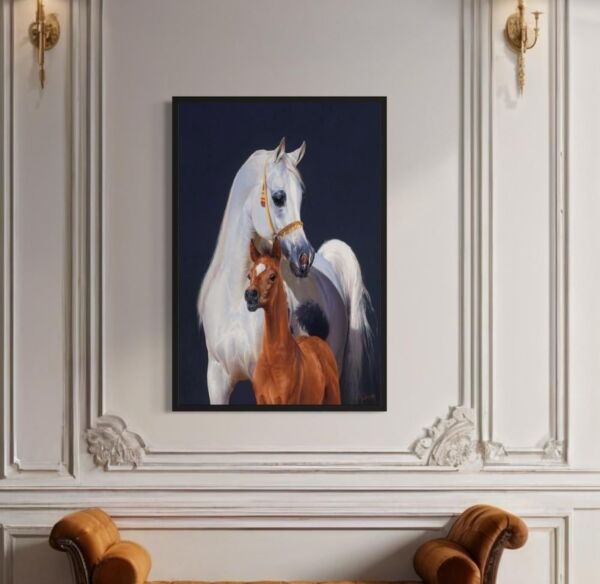 Horse Wall Art - Canvas