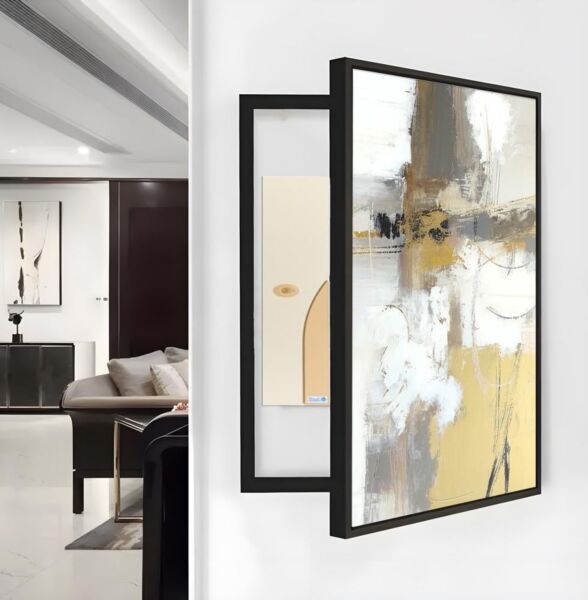 لوحة كانفاس لتغطية طبلون الكهرباء رامو