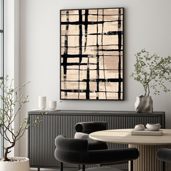 لوحة جدارية فنية مودرن سكوب