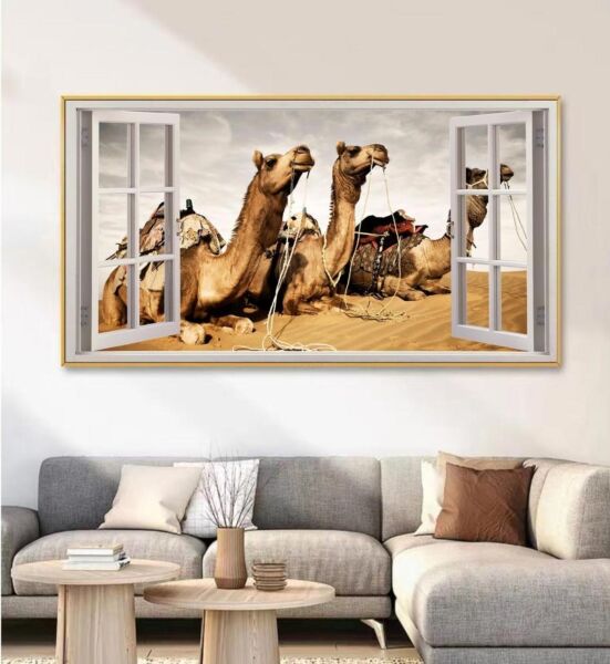 لوحة جدارية قماش كانفس كاميليا