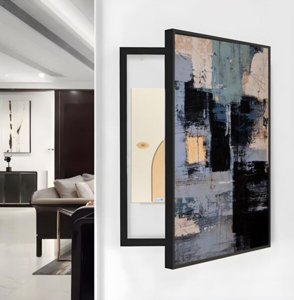 لوحة كانفاس لتغطية طبلون الكهرباء البرت