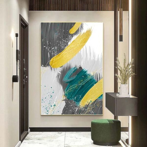 لوحة جدارية تجريدية ماتيوس