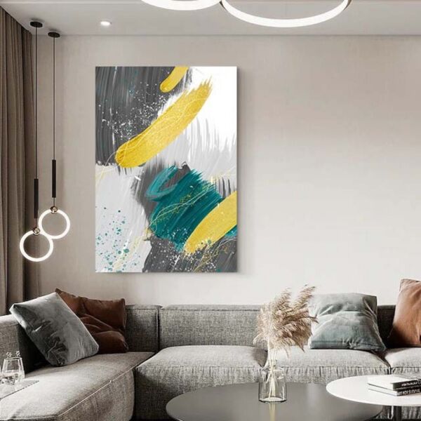 لوحة جدارية تجريدية ماتيوس