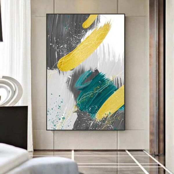 لوحة جدارية تجريدية ماتيوس