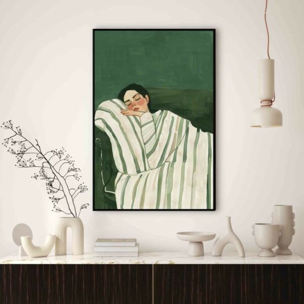 لوحة جدارية فنية مودرن روميا