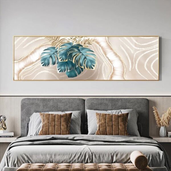 لوحة كانفس فن تجريدي بلانت