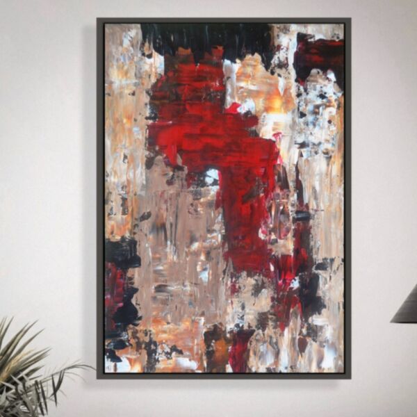 لوحة جدارية تجريدي فيونيكا