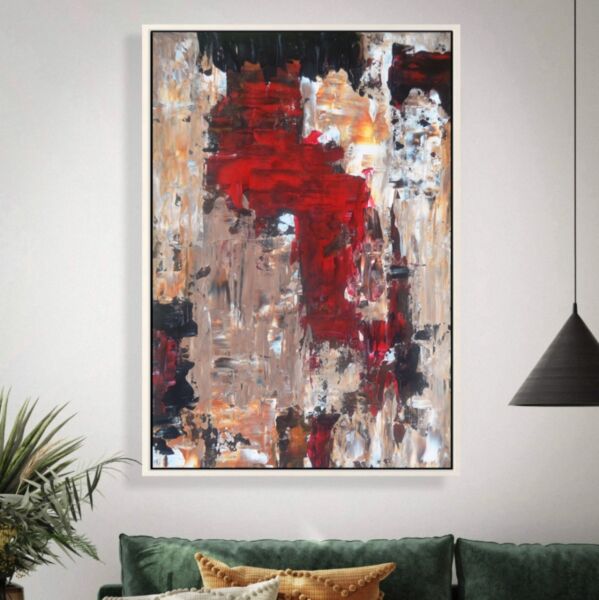 لوحة جدارية تجريدي فيونيكا