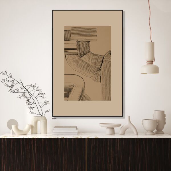 لوحة جدارية فنية مودرن سينو