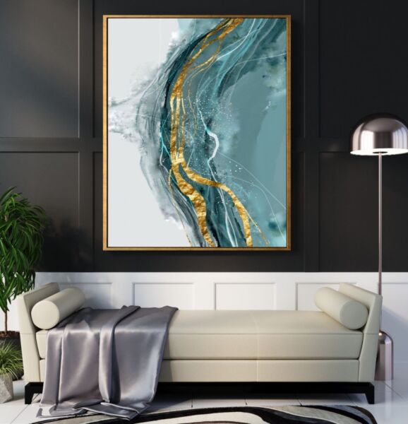 لوحة جدارية تجريدي لوانا