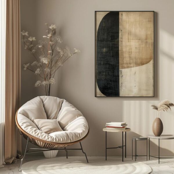 لوحة جدارية فنية مودرن بانوراما - قماش كانفس