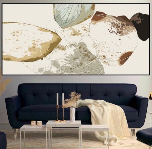 لوحة كانفس تجريدي ديلان