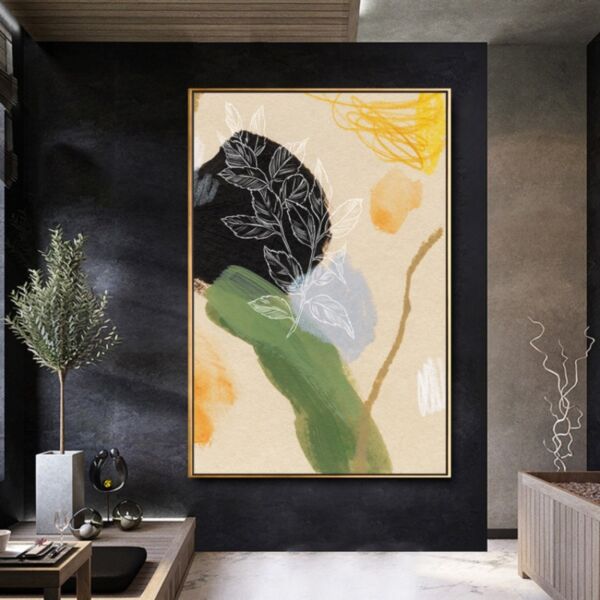 لوحة جدارية تجريدي زويا