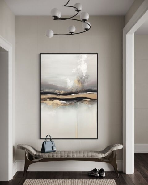 لوحة جدارية فنية بروكن