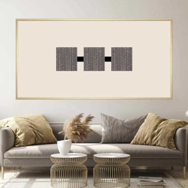 لوحة جدارية فنية جولدن بتلز