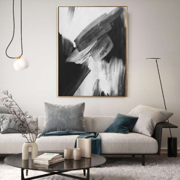 لوحة جدارية تجريدي شانتيه