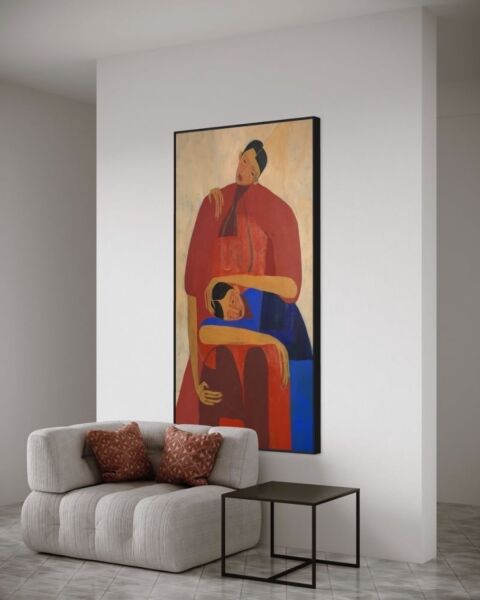 لوحة جدارية سيليا