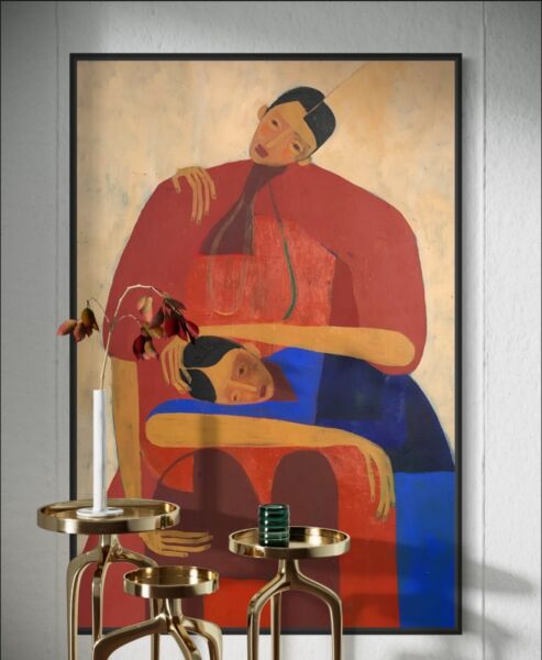 لوحة جدارية سيليا