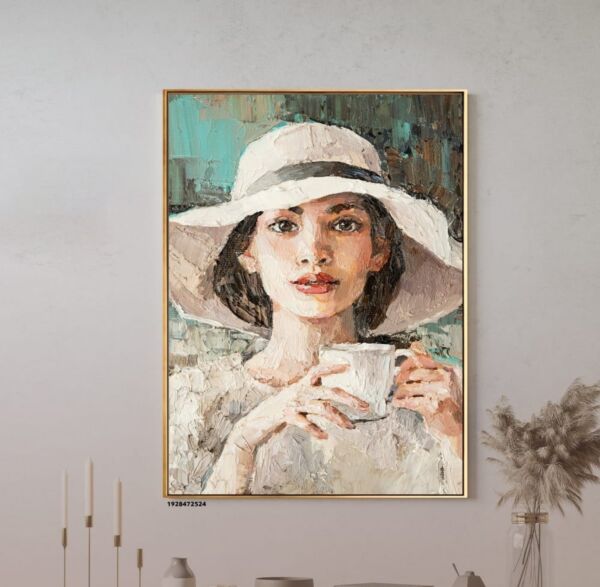 لوحة جدارية القهوة