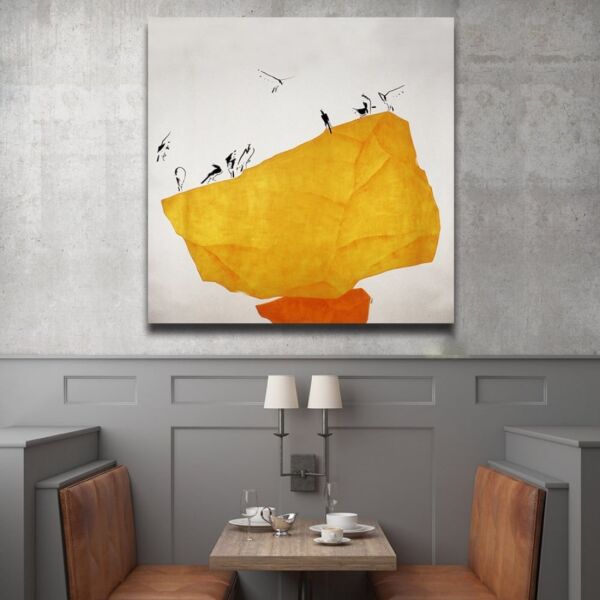 لوحة فنية تجريدية نالا