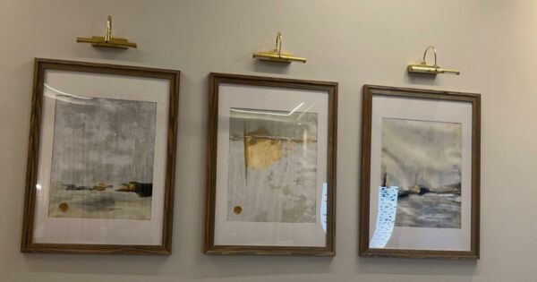 طقم لوحات فنية عمل يدوي تابليان - متعدد الالوان