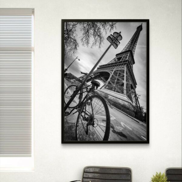 لوحة طباعة كانفس بإطار باريس 70×120سم - متعدد الالوان