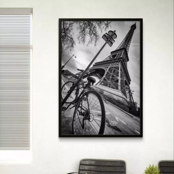 لوحة طباعة كانفس بإطار باريس 70×120سم - متعدد الالوان