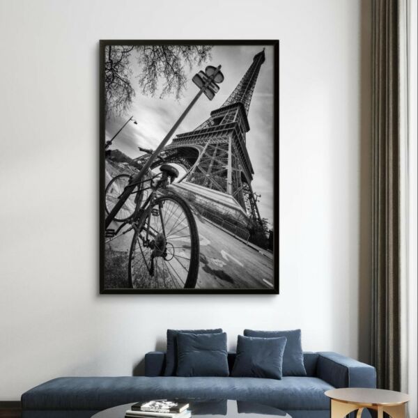 لوحة طباعة كانفس بإطار باريس 70×120سم - متعدد الالوان