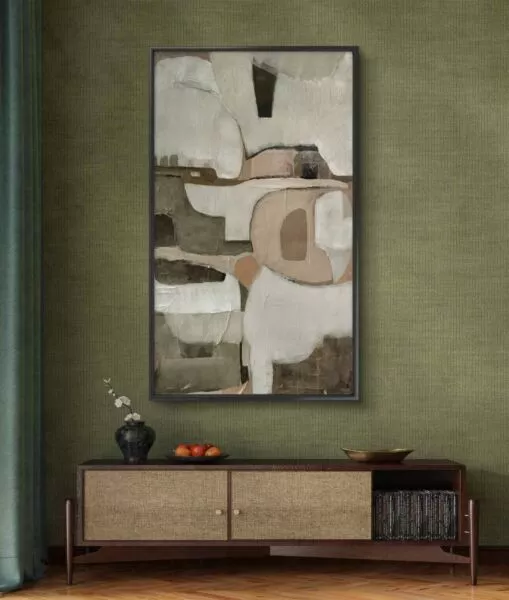 لوحة فنية طباعة كانفس عمل يدوي كايا 70×120