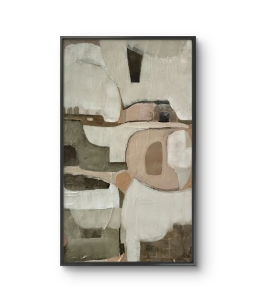 لوحة فنية طباعة كانفس عمل يدوي كايا 70×120