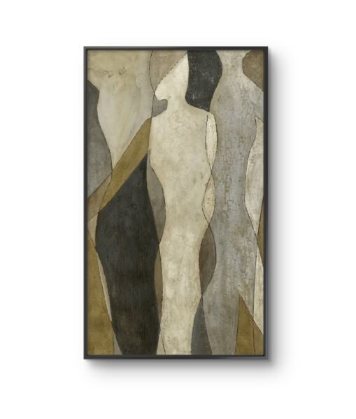 لوحة فنية طباعة كانفس عمل يدوي جاناي 70×120