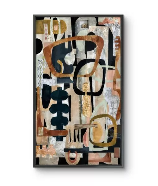 لوحة فنية طباعة كانفس عمل يدوي كايهان 70×120
