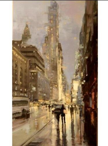 لوحة فنية طباعة كانفس عمل يدوي شينزو 200×100 