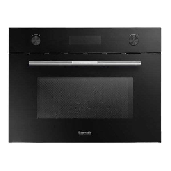 فرن ميكروويف باوماتيك 45 سم مدمج - بلت ان - مع شواية - أسود