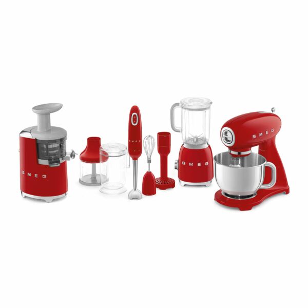 عجانة كهربائية ستايل الخمسينات 800 واط من سميج - احمر