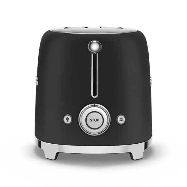 محمصة خبز سميج موديل ريترو 2 شريحة - أسود