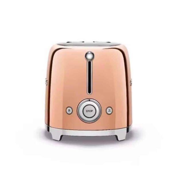 محمصة خبز سميج موديل ريترو 2 شريحة - روز غولد