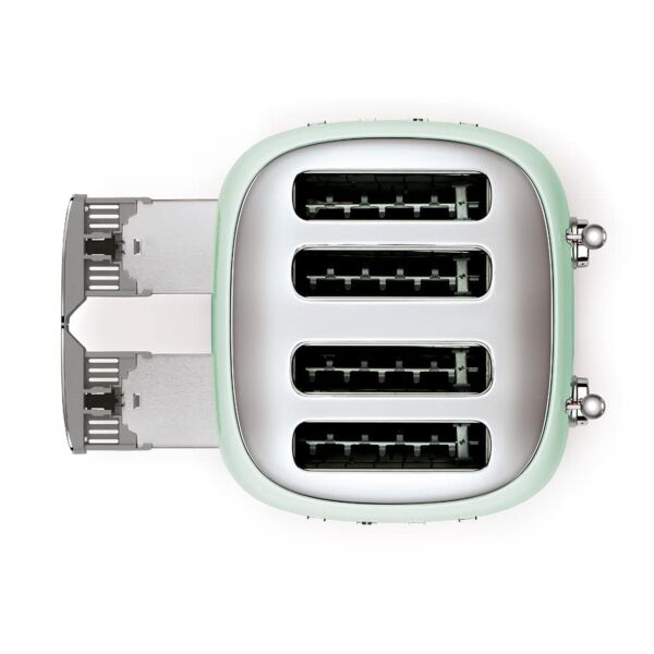 محمصة خبز سميج موديل ريترو 4 شرائح - أخضر فاتح