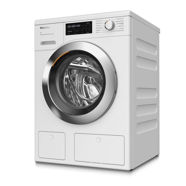 غسالة ملابس ميلي تحميل أمامي 9 كجم مع قابلية الاتصال بالواي فاي - أبيض لوتيس