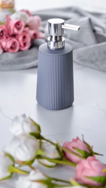 علبة صابون ضغاط مارشا 70 مل - رصاصي