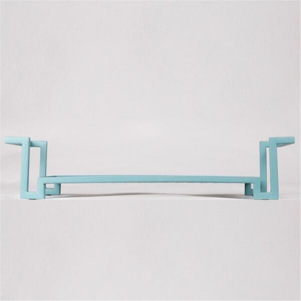 صينية تقديم حجم صغير من كربون - ازرق