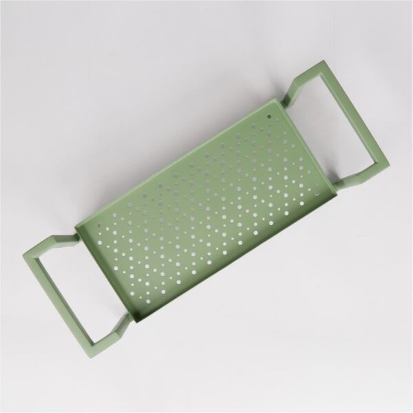 صينية تقديم حجم صغير من كربون - اخضر