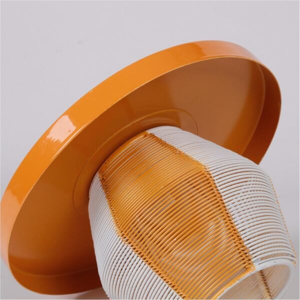 حامل كيك من ميموسا - بيج وبرتقالي