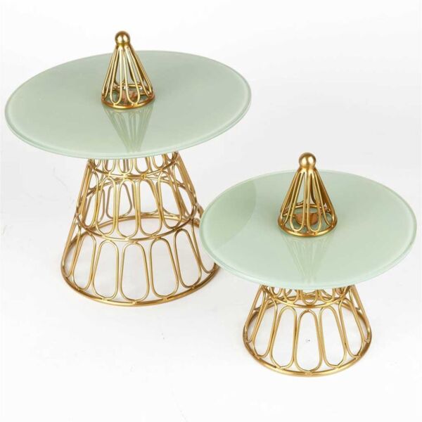 حامل كيك حجم كبير من ستيفنسون - اخضر