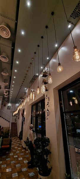 لمبة ديكورية فيلمونت رمادي كرستالة 12x35 يوكاندل