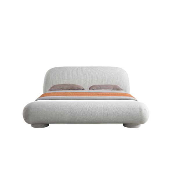 سرير كينغ بولوت - رمادي فاتح
