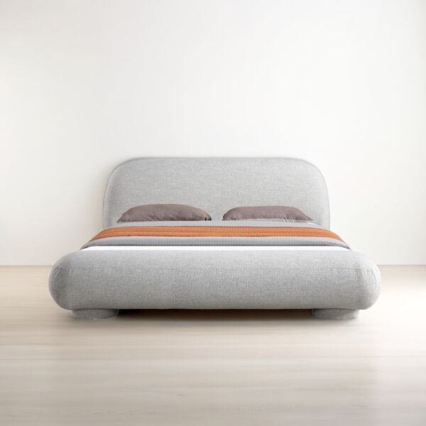 سرير كينغ بولوت - رمادي فاتح